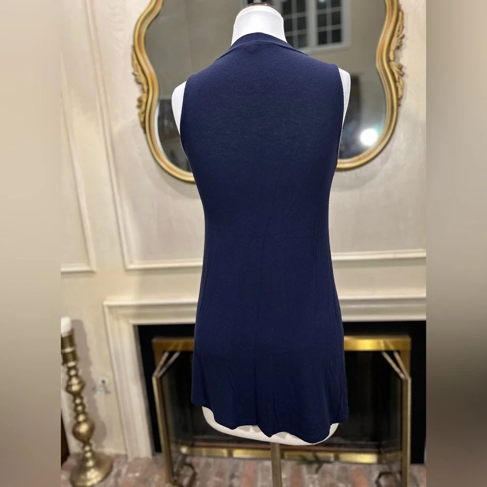 American Eagle Dress XXS Navy‎ Blue Minimalist Soft Life - Picture 3 of 9